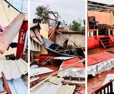 El centro cultural en Artemisa quedó destruido tras el paso de la tormenta