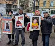 Manifestación en Dresde por la libertad de los presos políticos en Cuba este 17 de noviembre