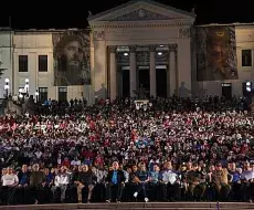 Homenaje a Fidel Castro en la Universidad de La Habana en 2023