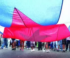 Marcha organizada por el régimen cubano (imagen de referencia)