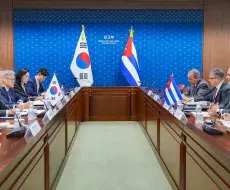 Conversaciones diplomáticas entre Cuba y Corea del Sur, en junio de 2024