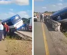 Violento accidente en Cienfuegos