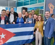 Inauguración del Festival Mundial de la Internacional Antifascista