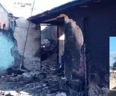 Incendio en vivienda de Las Cañas, Artemisa