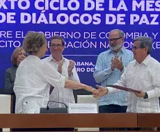 Clausura diálogos de paz. La Habana, febrero 2024