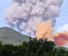 Imágenes de la explosión en unidad militar de Melones