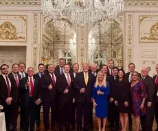 Trump junto a congresistas de EEUU