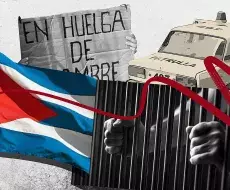 &quot;¡Violadores de los derechos humanos!&quot;: grita activista en cárcel cubana