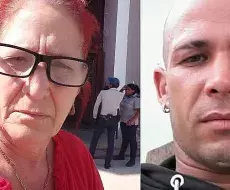 Mirka Ibáñez y su hijo, el preso político Yadir Ayala