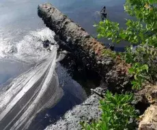 Derrame de crudo en Cárdenas, Matanzas