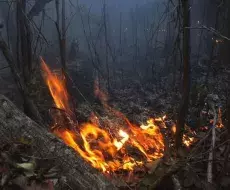 Incendio en Guantánamo, en julio de 2025