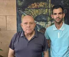 Activistas Dagoberto Valdés y Yoandy Izquierdo, del Centro de Estudios Convivencia (CEC)