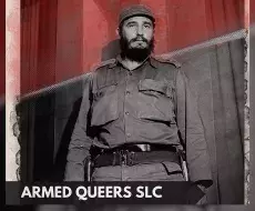 Armed Queers SLC dice que su misión es entrenar a personas gays, queer y transgénero para armarse y luchar contra el capitalismo.