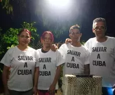 Cubanos dentro de la isla oran para acompañar la conferencia 'Salvar a Cuba'