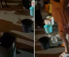 Protesta en Centro Habana por falta de agua