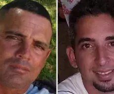 Dos represores cubanos de manifestaciones en Gibara