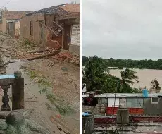 Huracán Melissa a su paso por Cuba