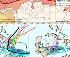 Se forma onda tropical en el Caribe que podría afectar a Cuba