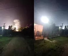 Apagado Ranchuelo tras accidente contra un poste eléctrico.