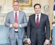 Secretario de Estado Marco Rubio se reúne con Ferrer en EE. UU.