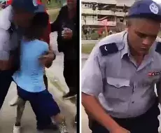 Abuso policial contra un menor en La Habana