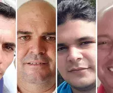 Represores de protesta en Morón el 13 de marzo de 2026.