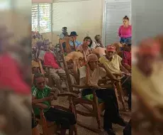 Hogar de ancianos en el municipio de Contramaestre, en la provincia de Santiago de Cuba