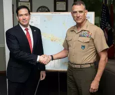 Reunión de Marco Rubio en el Comando Sur de EEUU.