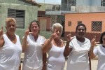 Damas de Blanco en Colón, Matanzas (Foto Radio Martí)