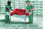 Ilustración sobre la muerte del comunismo