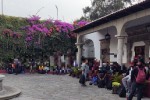 Agentes del Instituto Nacional de Migración (INM) de México detuvieron a varios migrantes cubanos en condición irregular en el municipio Xaltocan