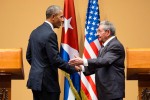 Barack Obama y Raúl castro en La Habana