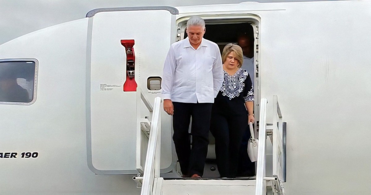 Miguel Díaz-Canel não desce do avião: chega agora a Portugal em visita oficial