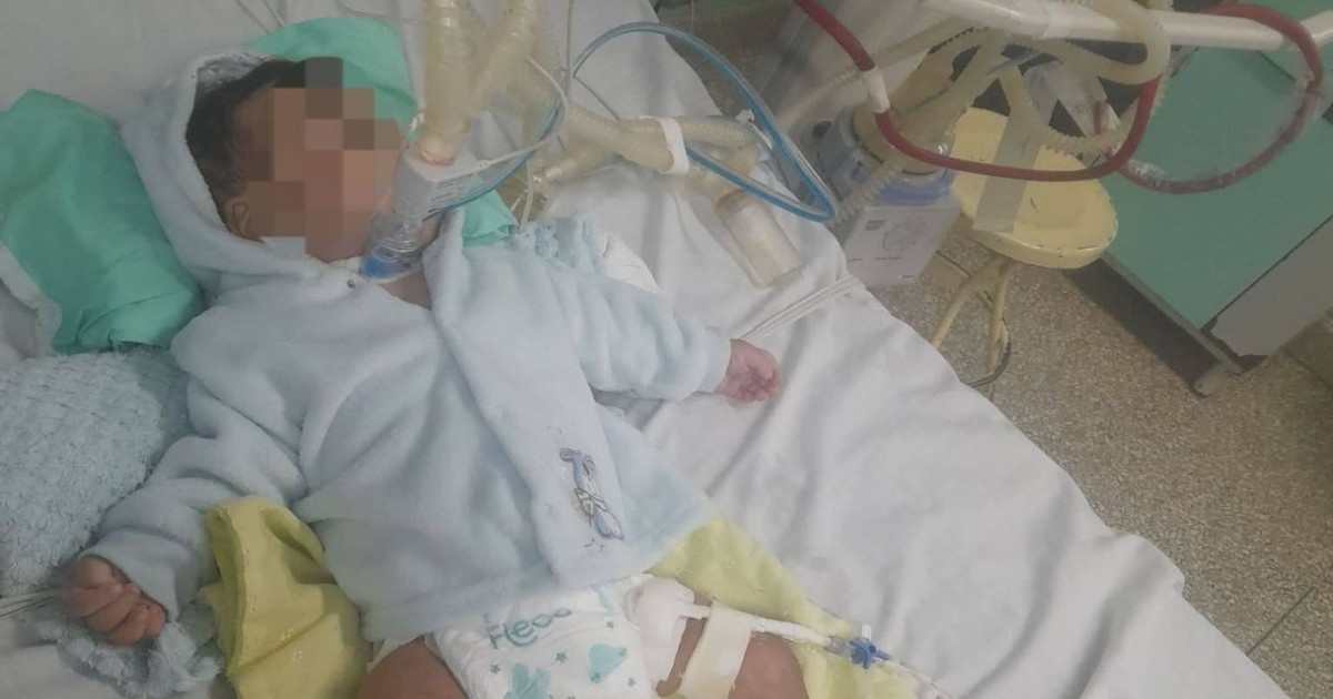 Bebé en terapia intensiva en Camagüey: régimen dice que no puede hacer cirugía